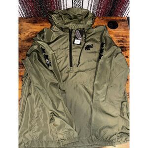 Paw3r La Semi Garantía Army Women Windbreaker Medium Running Jacket